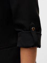 VERO MODA Black 3/4 Sleeve Blazer - Image 4 of 4