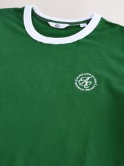 Green EDIT Slim Fit Ringer T-Shirt - Image 11 of 11
