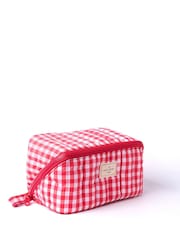 The Flat Lay Co. Marshmallow Open Flat Box Makeup Bag - Image 3 of 4