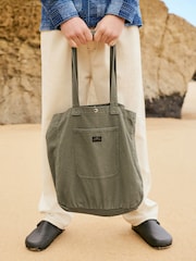 Verde caqui - Cotton Tote Bag - Imagen 2 de 7