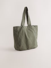 Verde caqui - Cotton Tote Bag - Imagen 4 de 7
