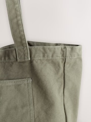 Verde caqui - Cotton Tote Bag - Imagen 6 de 7