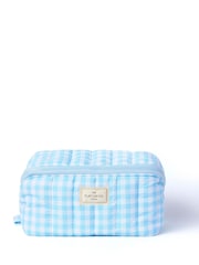 The Flat Lay Co. Marshmallow Open Flat Box Makeup Bag - Image 1 of 4
