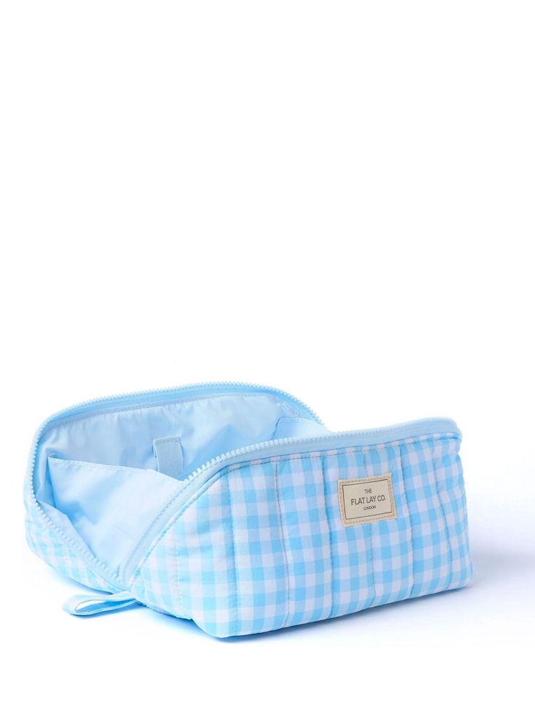 The Flat Lay Co. Marshmallow Open Flat Box Makeup Bag - Image 2 of 4