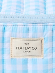The Flat Lay Co. Marshmallow Open Flat Box Makeup Bag - Image 4 of 4