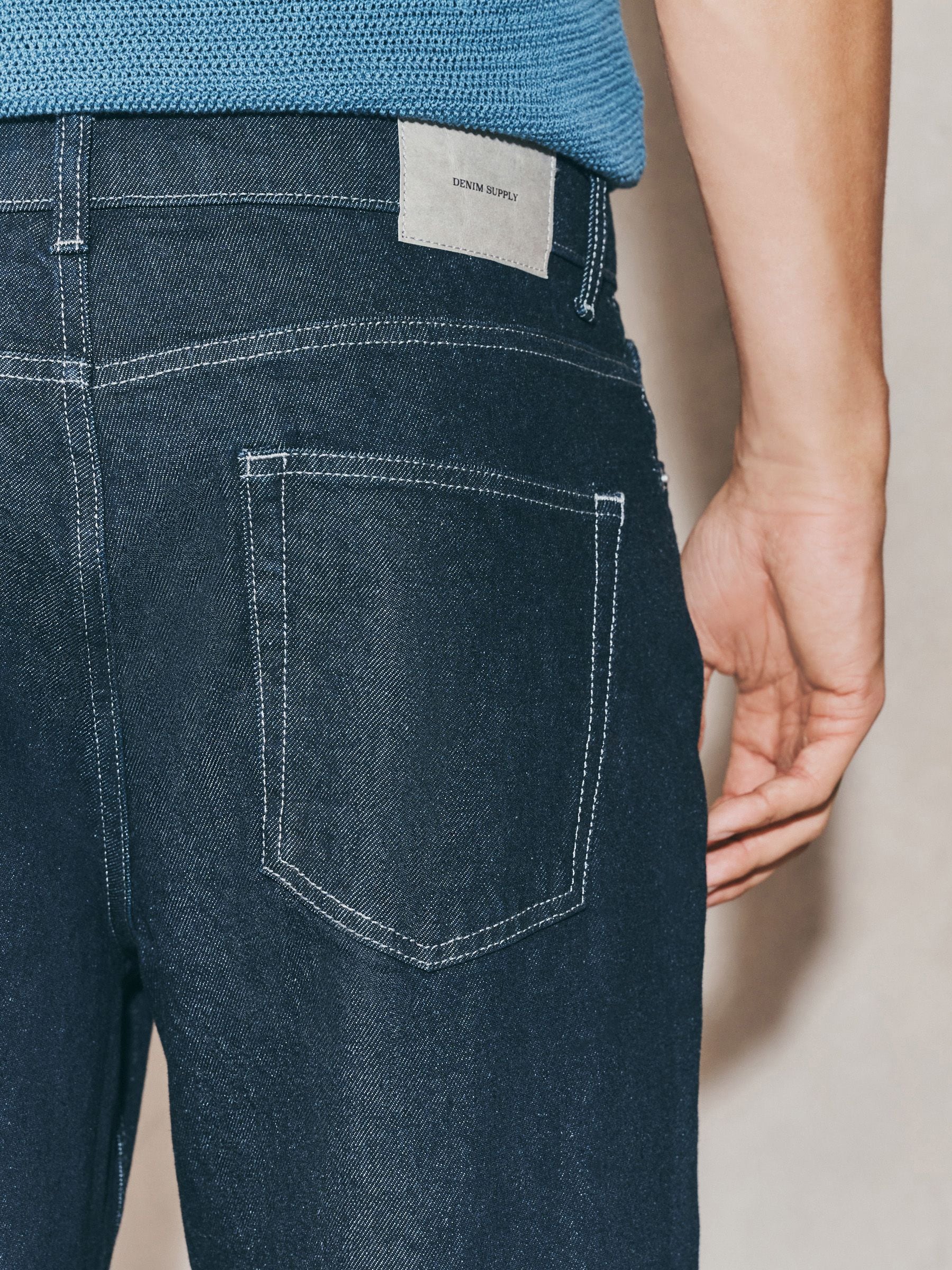 Buy Dark Blue EDIT Baggy Fit Jeans from Next USA