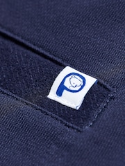 Penfield Blue Mens Original Logo Sweat Shorts - Image 4 of 4