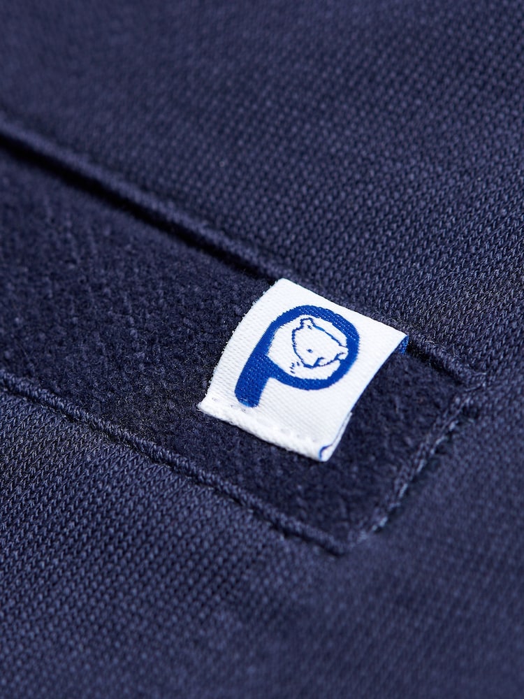 Penfield Blue Mens Original Logo Sweat Shorts - Image 4 of 4