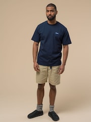 Синий - Penfield Mens Fishing Bear T-Shirt - Image 3 of 6