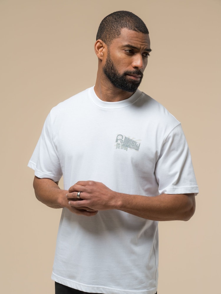 Penfield Mens 50th Anniversary Photo Print T-Shirt - Image 1 of 6