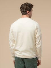 Penfield Cream Mens Embroidered Whale Sweatshirt - Image 2 of 5