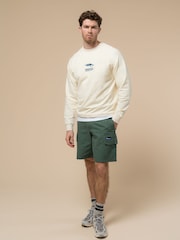 Penfield Cream Mens Embroidered Whale Sweatshirt - Image 3 of 5