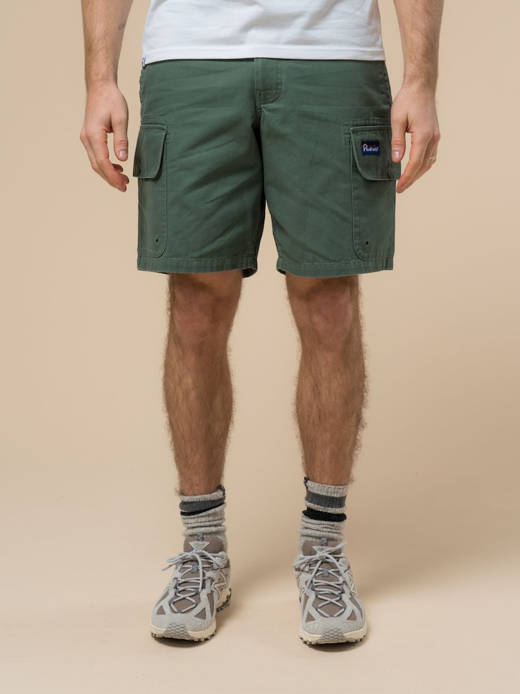 Penfield Green Mens Quincy Cargo Shorts - Image 1 of 4