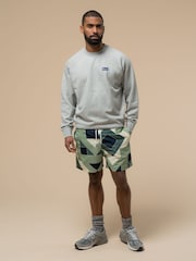 Penfield Green Mens Eldridge Print Packable Swim Shorts - Image 3 of 5