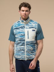 Penfield Mens Bay Jacquard Microfleece Gilets - Изображение 1 из 5