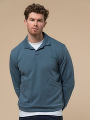 Penfield Blue Mens Cahoon Rugby Shirt - Image 1 of 6