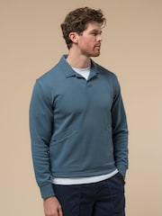 Penfield Blue Mens Cahoon Rugby Shirt - Image 6 of 6