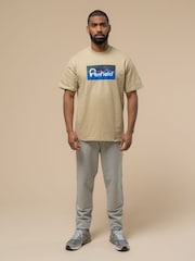Penfield Natural Mens Penfield Original Large Logo 100% Cotton T-Shirt - Image 3 of 6