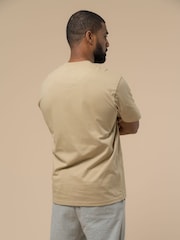 Penfield Natural Mens Penfield Original Large Logo 100% Cotton T-Shirt - Image 4 of 6