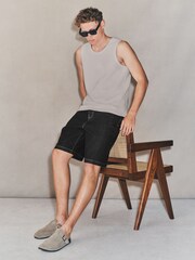 Grey EDIT Textured Vest - Image 3 of 5
