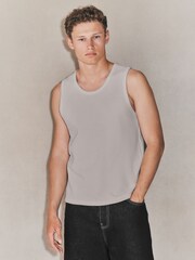 Grey EDIT Textured Vest - Image 5 of 5