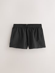 Black EDIT Cropped Swim Shorts - Image 1 of 3