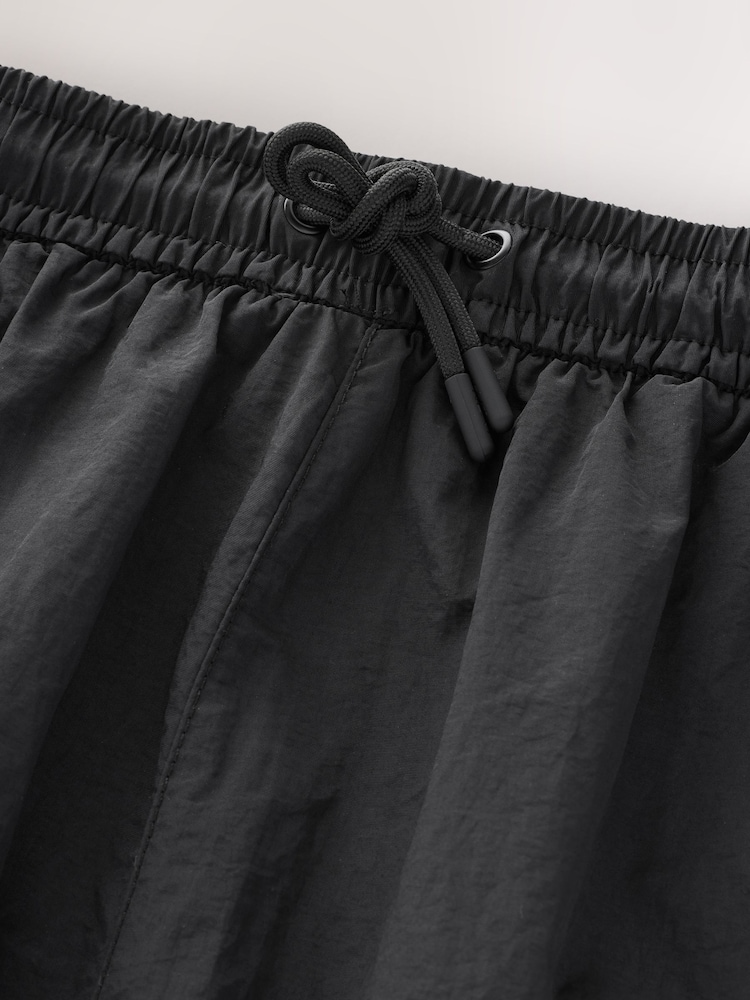 Black EDIT Cropped Swim Shorts - Image 2 of 3