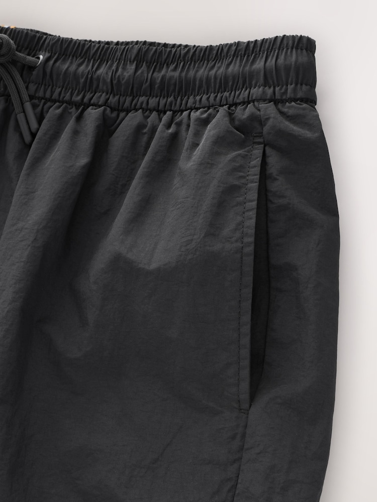 Black EDIT Cropped Swim Shorts - Image 3 of 3