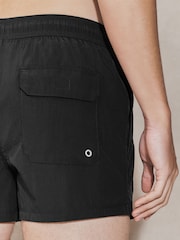 Black EDIT Cropped Swim Shorts - Image 5 of 8