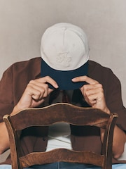 Ecru/Blue Edit Cap - Image 1 of 1