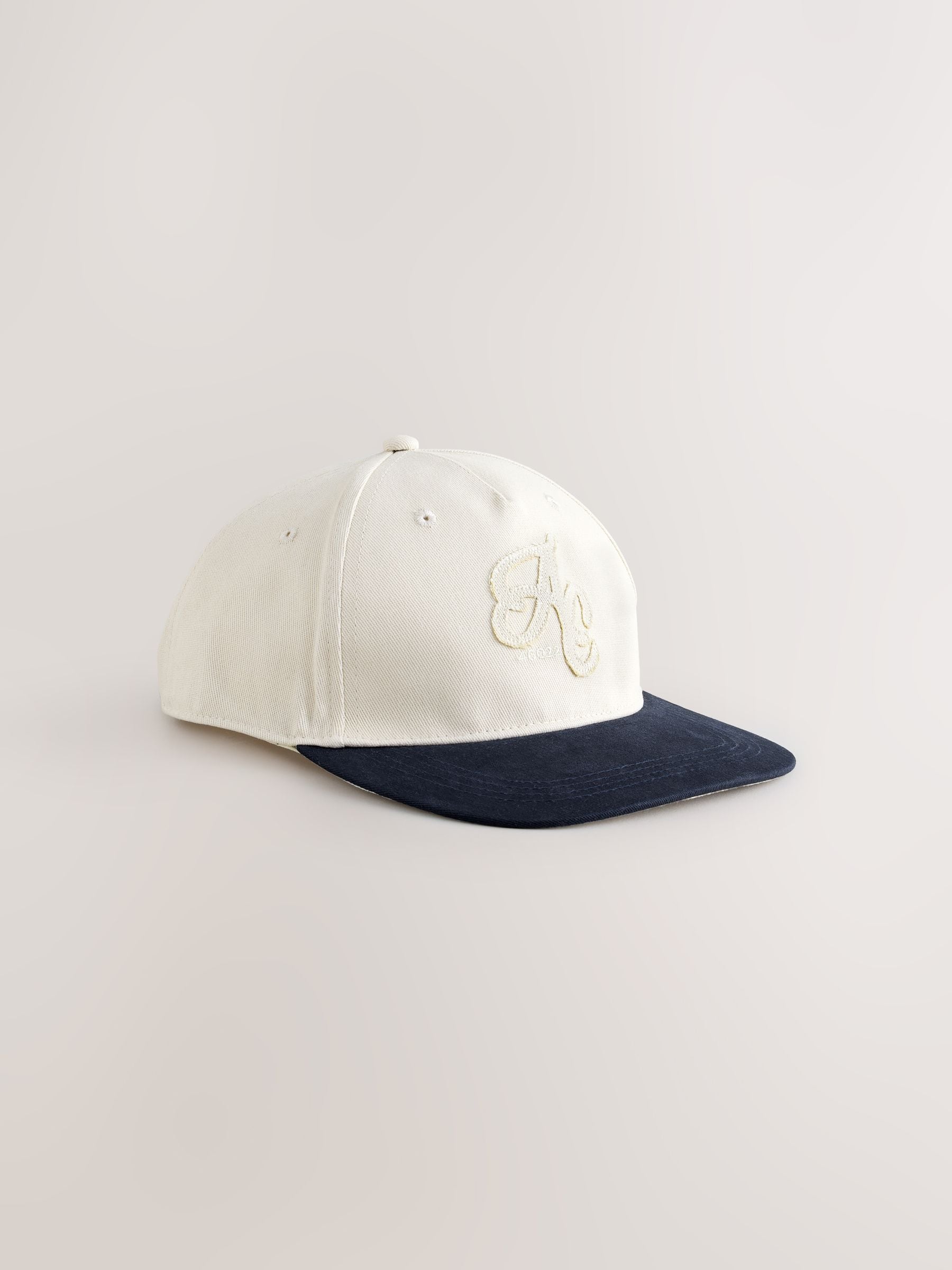 Buy Ecru/Blue Edit Cap from the Next UK online shop