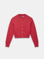 Mint Velvet Red Fitted Cardigan - Image 6 of 7