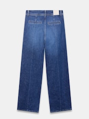 Mint Velvet Blue Wash Wide Jeans - Image 6 of 7