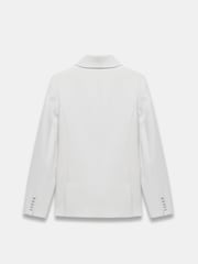 Mint Velvet Grey Tuxedo Blazer - Image 8 of 8