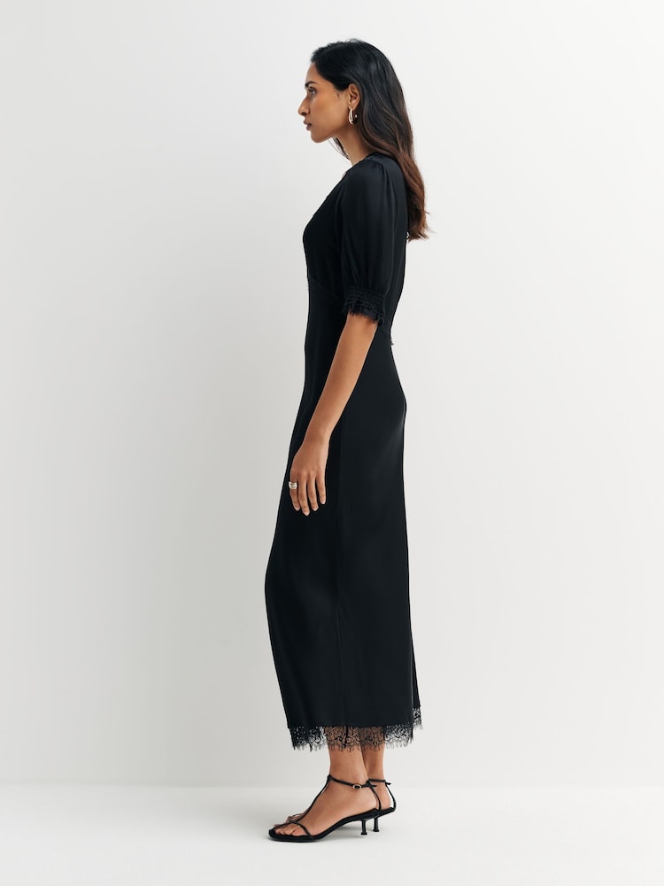 Rixo Black Annina Dress - Image 2 of 4