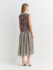 Rixo Black Leo Valverde Mix Coralie Dress - Image 3 of 4