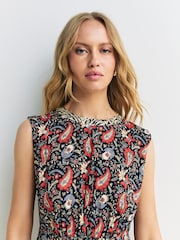Rixo Black Leo Valverde Mix Coralie Dress - Image 4 of 4