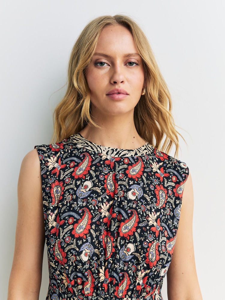 Rixo Black Leo Valverde Mix Coralie Dress - Image 4 of 4