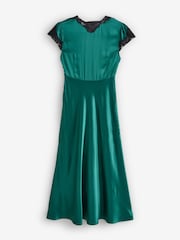 Rixo Green Amari Dress - Image 2 of 4