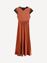 Rixo Brown Amari Dress - Image 2 of 6