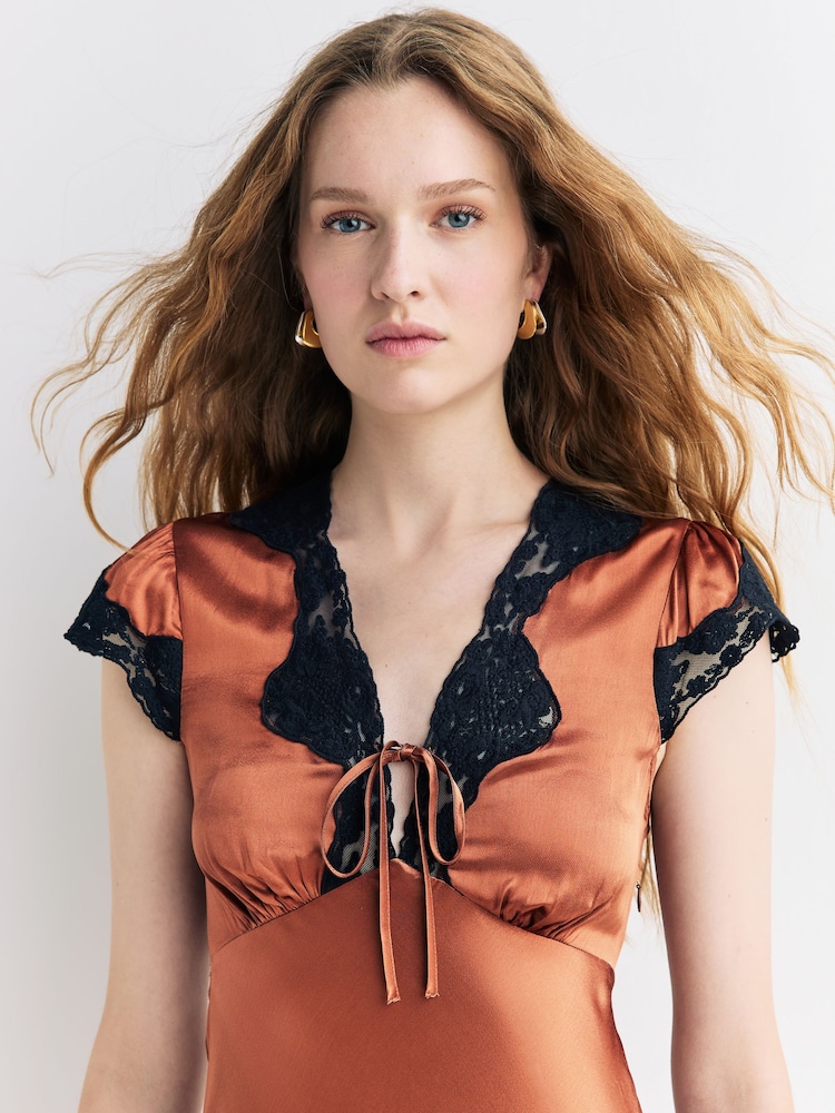 rixo dress brown thomas Arcina Ori Santina Dress  ABC Dress Hire