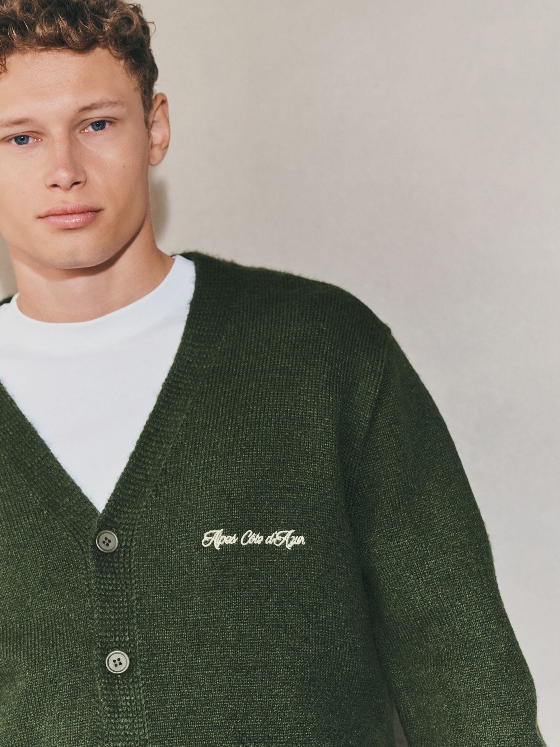 トップス MURRAL Pigment knit cardigan mint Dina Chunky Knit Cardigan - Mint | Knitwear – Busby & Fox