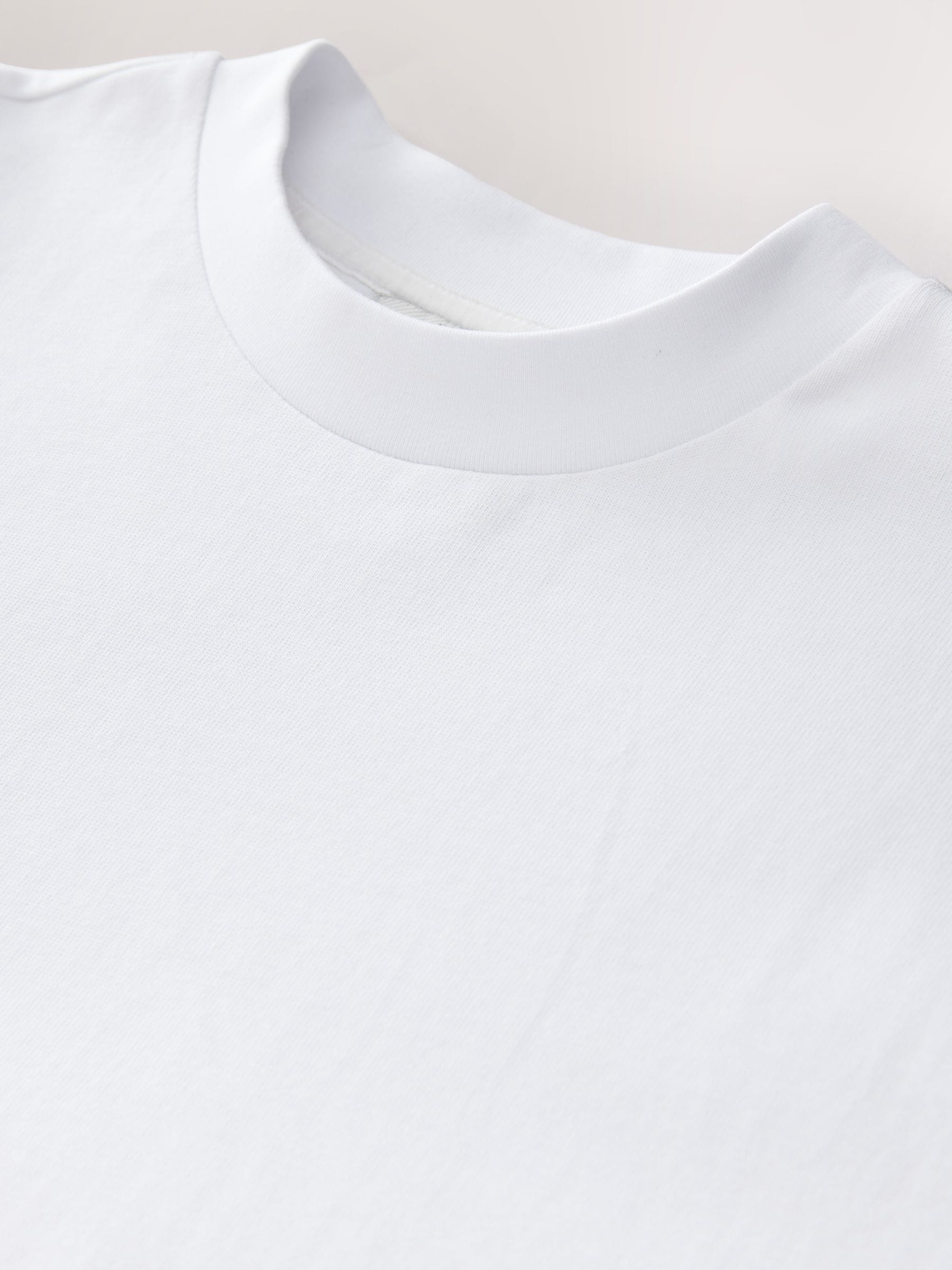 Buy White Oversized Fit EDIT Heavyweight T-Shirt from Next USA