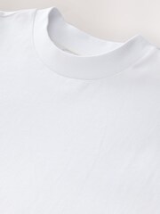 White Oversized Fit EDIT Heavyweight T-Shirt - Image 6 of 7