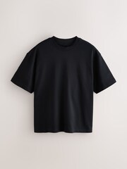 Black Boxy Fit EDIT Heavyweight T-Shirt - Image 5 of 7