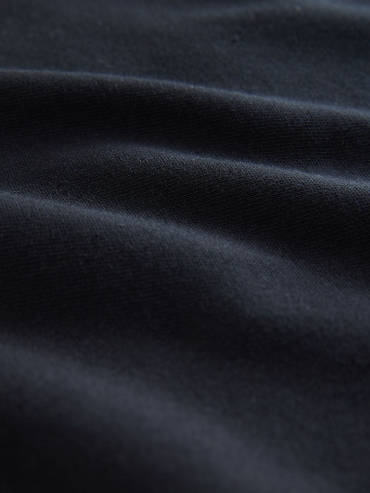 Black Boxy Fit EDIT Heavyweight T-Shirt - Image 7 of 7 Black Boxy Fit EDIT Heavyweight T-Shirt - Image 7 of 7