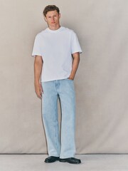 White Boxy Fit EDIT Heavyweight T-Shirt - Image 2 of 4