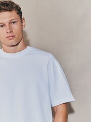 White Boxy Fit EDIT Heavyweight T-Shirt - Image 4 of 4