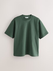 Green Boxy Fit EDIT Heavyweight T-Shirt - Image 1 of 3
