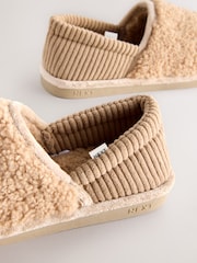 Neutral Borg Lined Shoot Slippers - Image 10 of 10